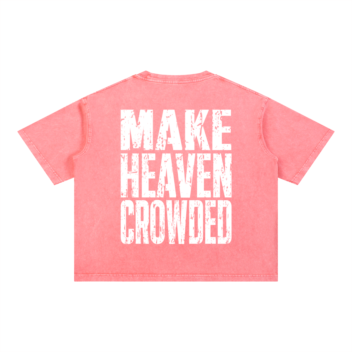 Mineral Wash Boxy Cotton T-Shirt