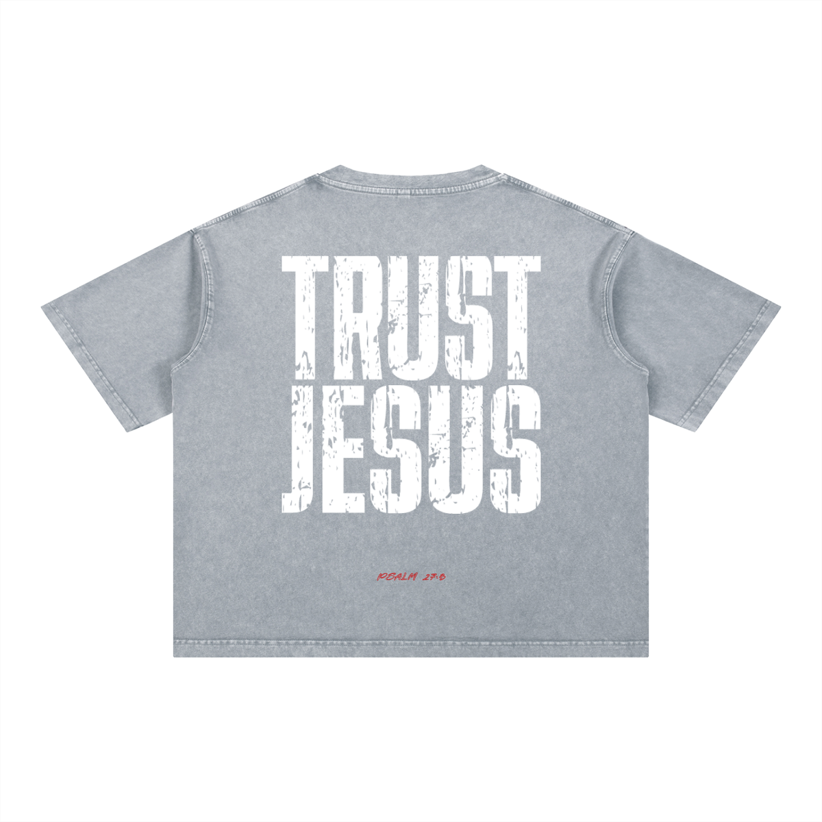 Mineral Wash Boxy Cotton T-Shirt
