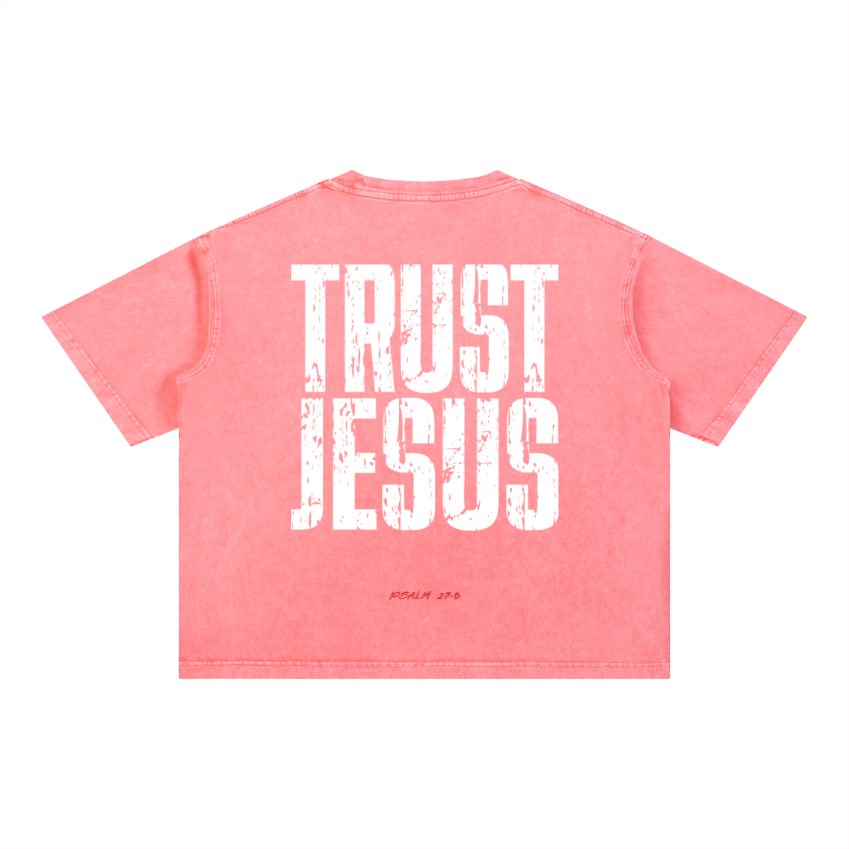 Mineral Wash Boxy Cotton T-Shirt