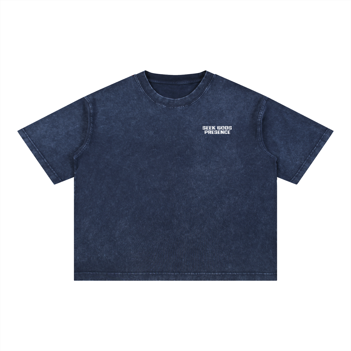 Mineral Wash Boxy Cotton T-Shirt