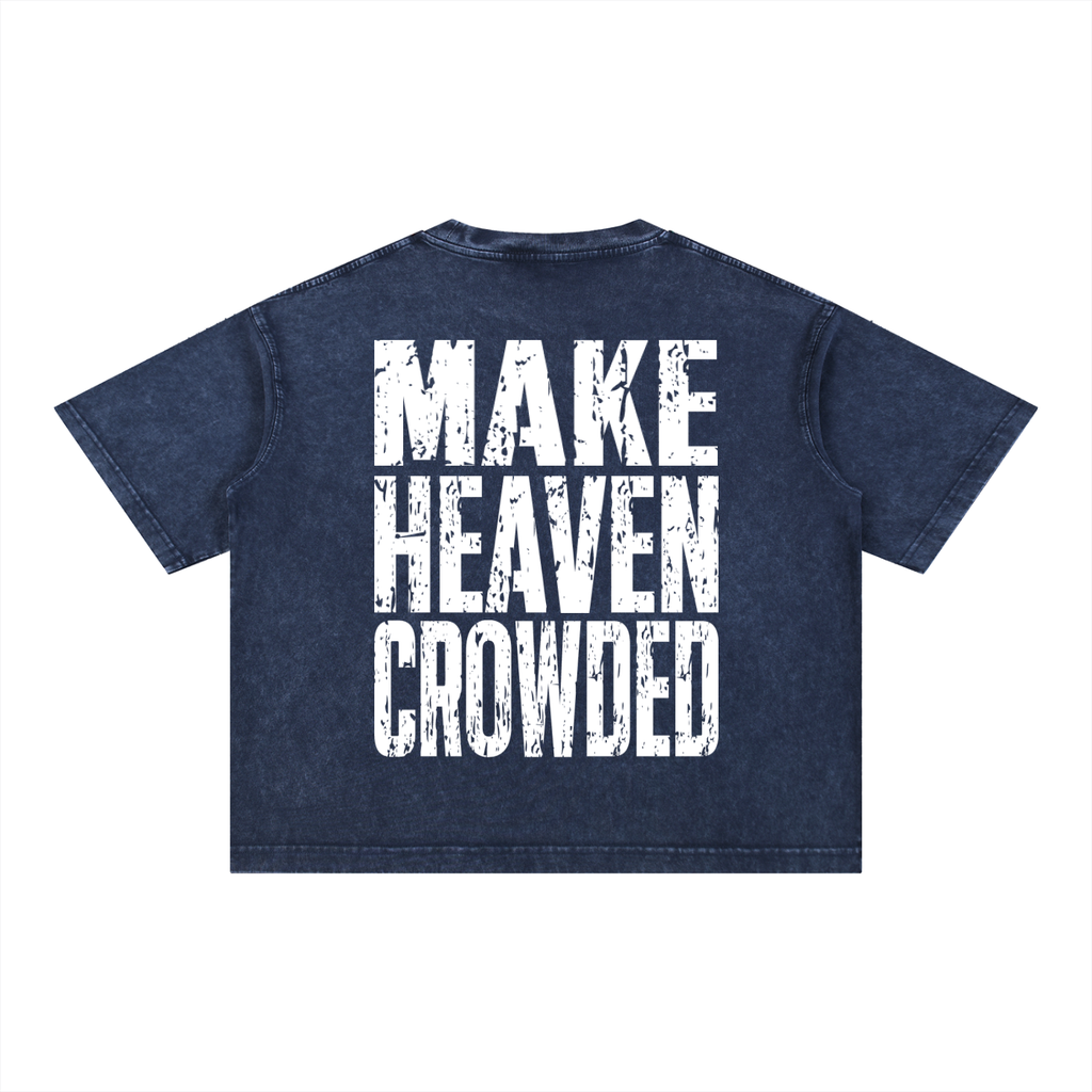 Mineral Wash Boxy Cotton T-Shirt