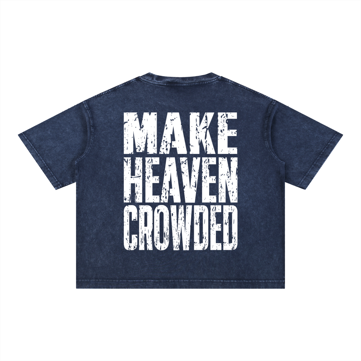 Mineral Wash Boxy Cotton T-Shirt