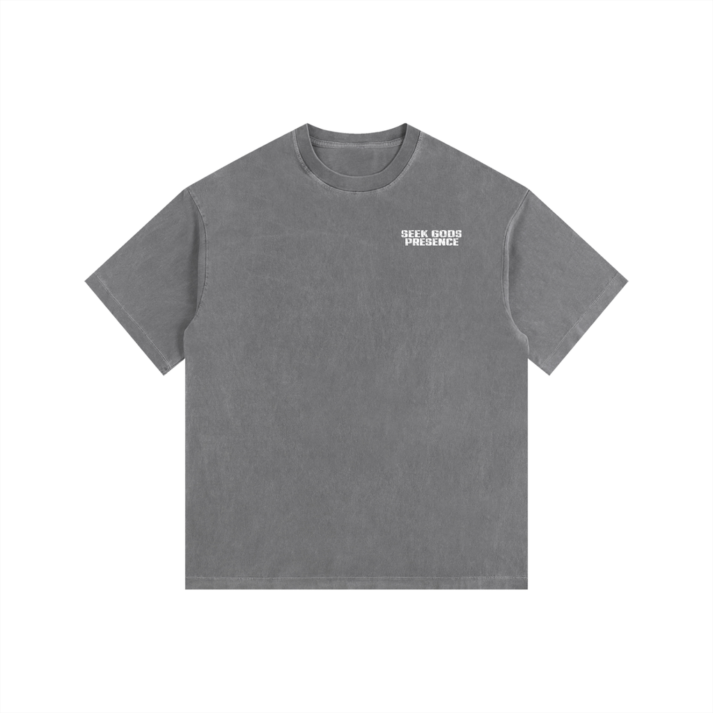 Vintage Washed Oversized Cotton T-Shirt