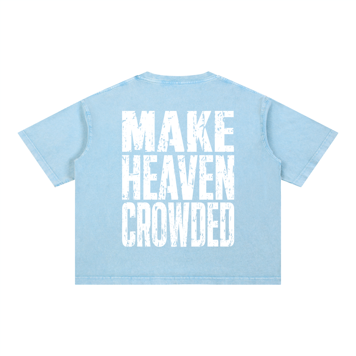 Mineral Wash Boxy Cotton T-Shirt